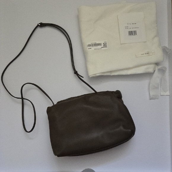 The Row Handbags - The Row Brown Crossbody Bag Minimalist Design